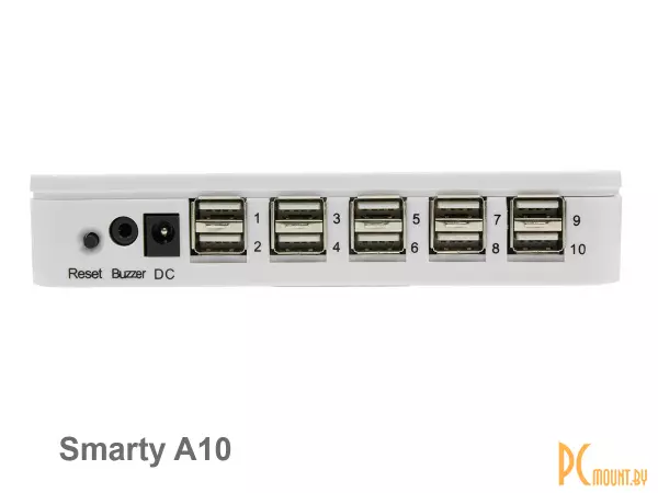 фото Система предотвращения краж в магазинах, SMARTY A10 для открытой выкладки, до 10 устройств, пульт ДУ, автономная работа, зарядка подключенных устройств, комплект проводов на выбор. Система предотвращения краж в магазинах, SMARTY A10 для открытой выкладки, до 10 устройств, пульт ДУ, автономная работа, зарядка подключенных устройств, комплект проводов на выбор.