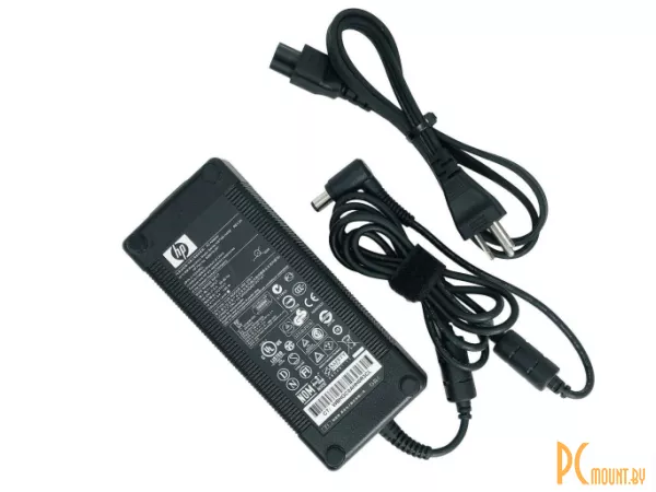 Блок питания (сетевой адаптер) для ноутбуков HP HSTNN-HA09 (519333-002), 19V 7.9A 150W, разъем 7.4x5.0 (с иголкой внутри), оригинал.