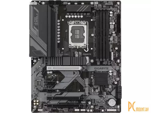 материнская плата Soc1700 D Gigabyte rev 1.0 4x DDR5 3x M.2 3xPCIe x16+2xPCIe Raid ATX GLan 2.5 Z790 D Z790