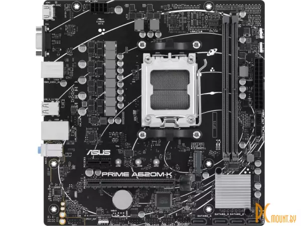 Материнская плата Asus Prime A620M-K Soc-AM5