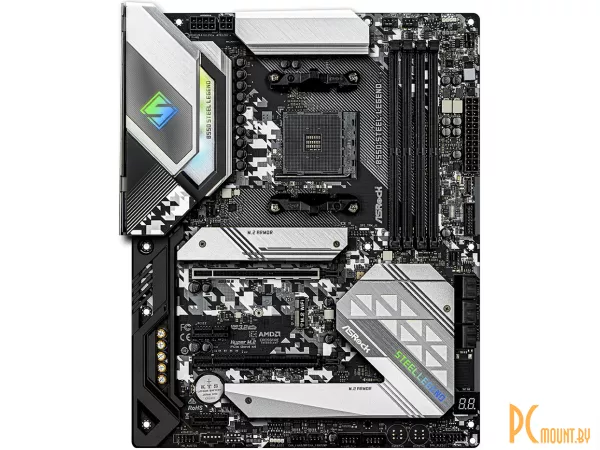 фото Материнская плата Asrock B550 STEEL LEGEND Soc-AM4 Материнская плата Asrock B550 STEEL LEGEND Soc-AM4