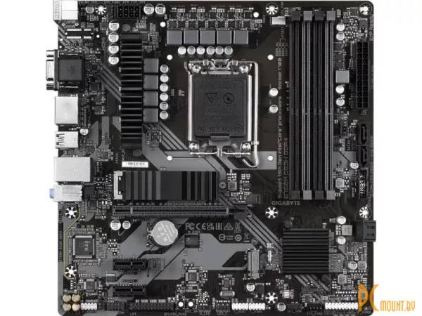 фото Материнская плата Gigabyte B760M DS3H DDR4 Soc-1700 Материнская плата Gigabyte B760M DS3H DDR4 Soc-1700