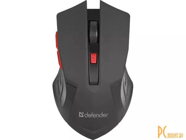 Мышь Defender Accura MM-275 Black/ Red (52276)