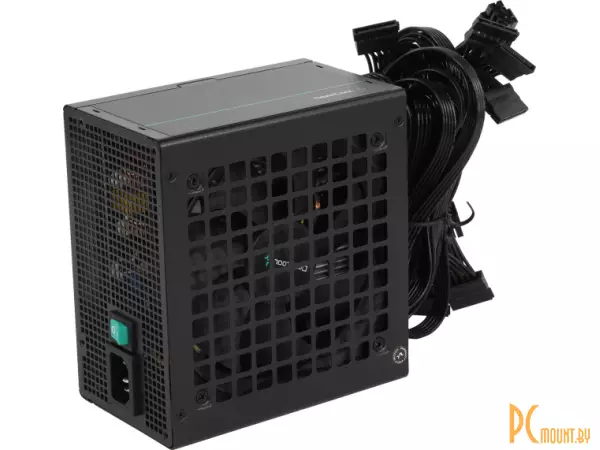 бП Deepcool 550W PF550 (R-PF550D-HA0B-WDEU) (ATX 2.4 550W, 80 PLUS, Active PFC, 120mm Fan, non-modular) RET