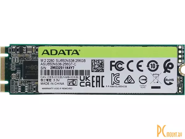 SSD 256GB A-Data ASU650NS38-256GT-C M.2 2280