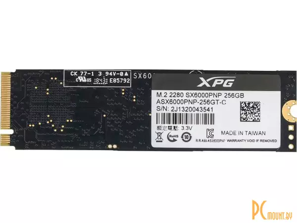 SSD 256GB A-Data ASX6000PNP-256GT-C M.2 2280