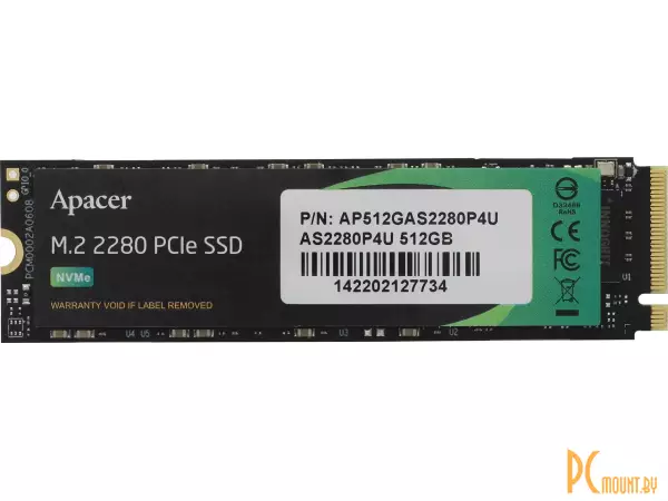 SSD диск Bulk (AP512GAS2280P4U) AP512GAS2280P4U AS2280P4U 512GB