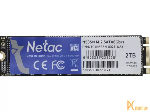 SSD 2TB Netac NT01N535N-002T-N8X M.2 2280