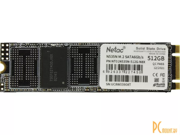 SSD 512GB Netac NT01N535N-512G-N8X M.2 2280