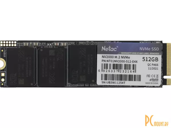 SSD 512GB Netac NT01NV2000-512-E4X M.2 2280