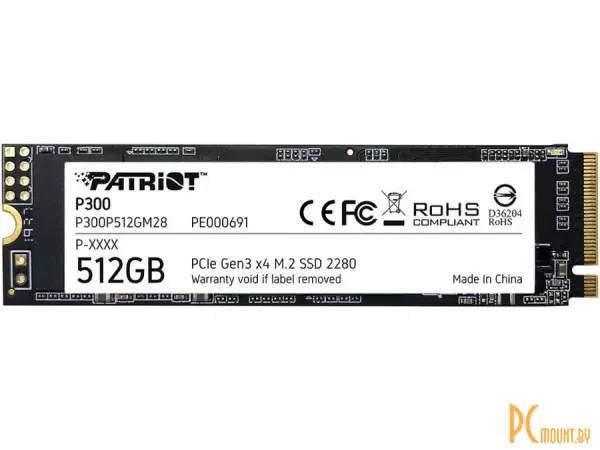 SSD 512GB Patriot P300P512GM28 M.2 2280