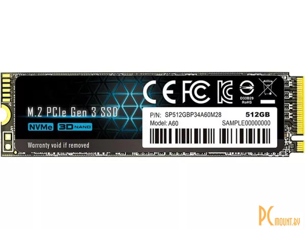SSD 512GB Silicon Power SP512GBP34A60M28 M.2 2280
