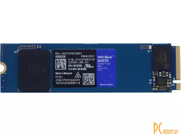 SSD 500GB WD WDS500G3B0C M.2 2280