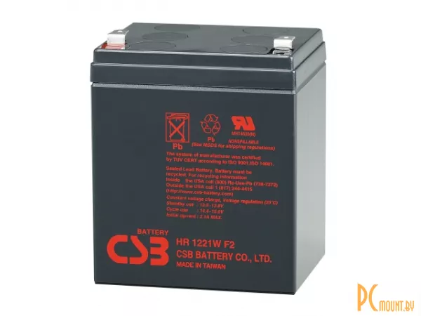 фото Источник бесперебойного питания UPS Аккумуляторная батарея CSB HR 1221W F2 12V/5Ah Источник бесперебойного питания UPS Аккумуляторная батарея CSB HR 1221W F2 12V/5Ah