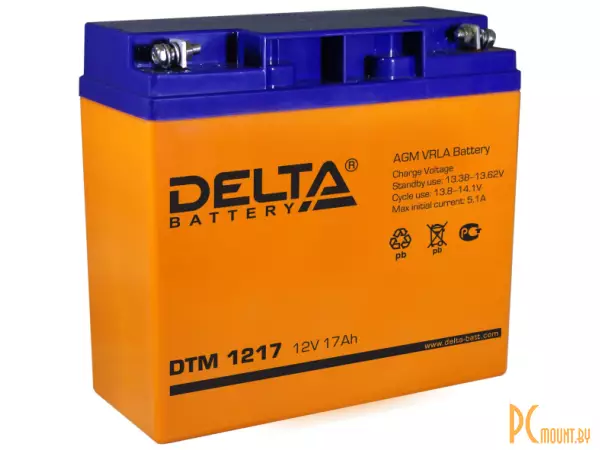 Источник бесперебойного питания UPS Аккумулятор Delta DTM 1217