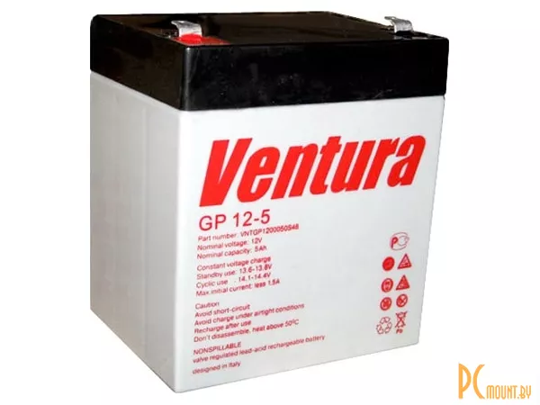 Источник бесперебойного питания аккумуляторная батарея GP 12-5 (VENTURA)