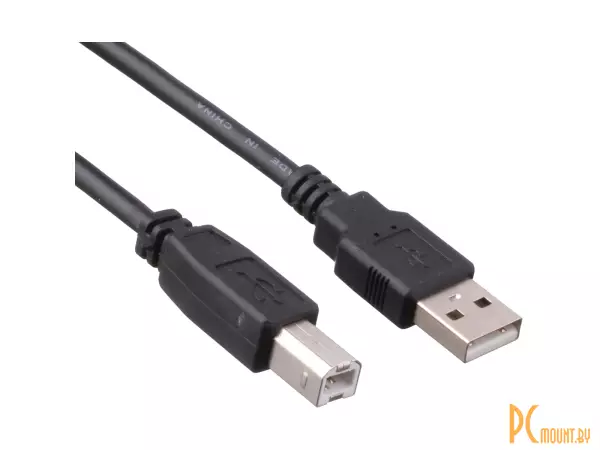 Кабель USB A-B ExeGate EX-CC-USB2-AMBM-1.8 EX138939RUS, USB A-B Type USB 2.0, 1,8m