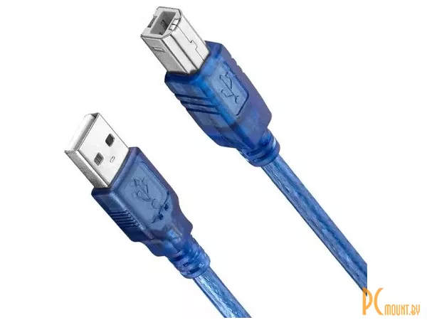 Кабель USB A-B, 1.4м, с ферритовым фильтром