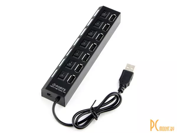 фото USB концентратор Gembird UHB-U2P7-02 USB концентратор Gembird UHB-U2P7-02