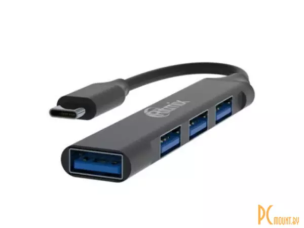 USB-разветвитель (USB-хаб), Ritmix CR-4401 Metal