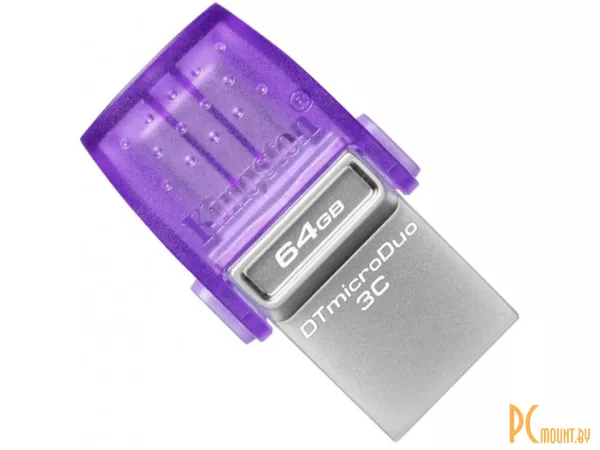 USB память 64GB, Kingston DataTraveler microDuo 3C DTDUO3CG3/64GB