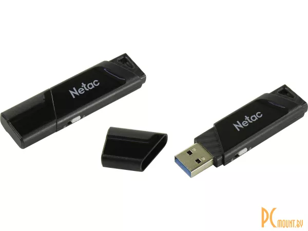USB память 64GB, USB 3.0, Netac U336S NT03U336S-064G-30BK
