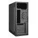 Корпус GINZZU A420 Black, Miditower, ATX, 1*USB2 + 1*USB3 на передней панели, видеокарты до 310мм, кулер до150мм, сталь, черный
