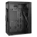 Корпус GINZZU A420 Black, Miditower, ATX, 1*USB2 + 1*USB3 на передней панели, видеокарты до 310мм, кулер до150мм, сталь, черный
