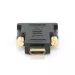 Переходник HDMI->DVI (A-HDMI-DVI-1) (m-m, gold, Gembird)