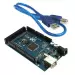 Mega 2560 R3 + USB cable (2012 новая версия, ATMEGA16U2, официальная версия), Микроконтроллер Arduino 