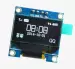 12864 IIC interface, blue, Модуль с дисплеем OLED, синий, 0.96 inch