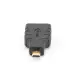 Переходник HDMI (female) to micro-HDMI (D male) Gembird A-HDMI-FD