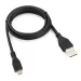 Кабель USB 2.0 USB->MicroUSB Gembird CCP-mUSB2-AMBM-1M