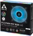 Вентилятор Arctic P12 PWM PST RGB 0dB Black (ACFAN00186A)
