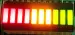 Линейка светодиодная (индикатор шкальный) B10SYG, 10 сегментов,красный 4, желтый 3, зеленый 3