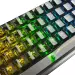 клавиатура игровая Redragon Fizz 71737 (Ice, прозрачный/черный), механическая 71737