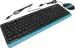 Клавиатура A4Tech Fstyler F1010 Black-Blue
