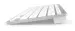 Клавиатура Gembird KBS-7001 Wireless Silver/White
