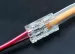 Коннектор для светодиодной ленты, соединяет провод питания с лентой, 2pin