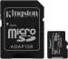Карта памяти MicroSDXC, 128GB, Сlass 10, UHS-I, U1, Kingston SDCS2/128GB