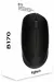 Мышь Logitech B170 Wireless Mini Mouse, Black (910-004798)