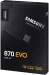 SSD 500GB Samsung MZ-77E500B (BW) 2.5'' SATA-III