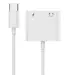 переходник USB C A-CM-3.5FP-01 Gembird Type-C to (3.5mm Audio+ Type-C розетка) /Cablexpert/ A-CM-3.5FP-01