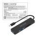 USB Хаб Type-C - карт-ридер Ginzzu GR-899UB