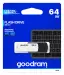 USB память 64GB, Goodram UCO2-0640KWR11 White/ Black